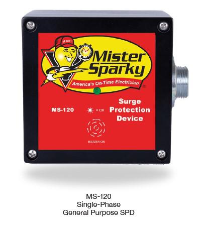 Mister Sparky Branded Whole House Surge Protector