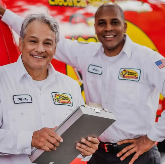 Mister Sparky smiling electricians